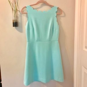 LOFT Turquoise Shift Dress